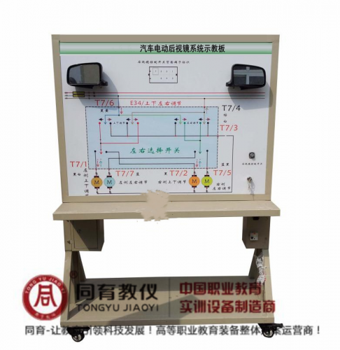 ATE-9312型 汽车电动后视镜系统示教板